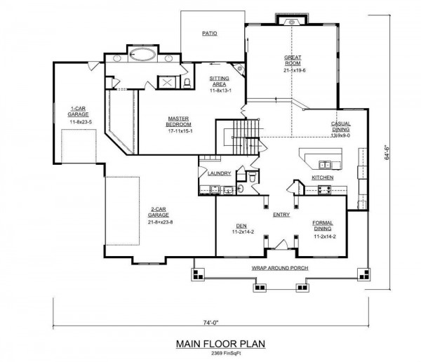 The All-Around Attractive Home Plan